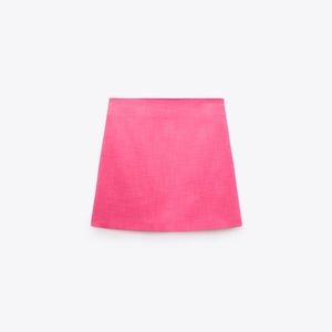 Pink Zara Mini Skirt Size Small